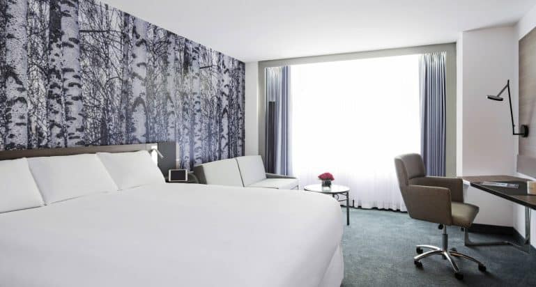 novotel montreal centre chambre
